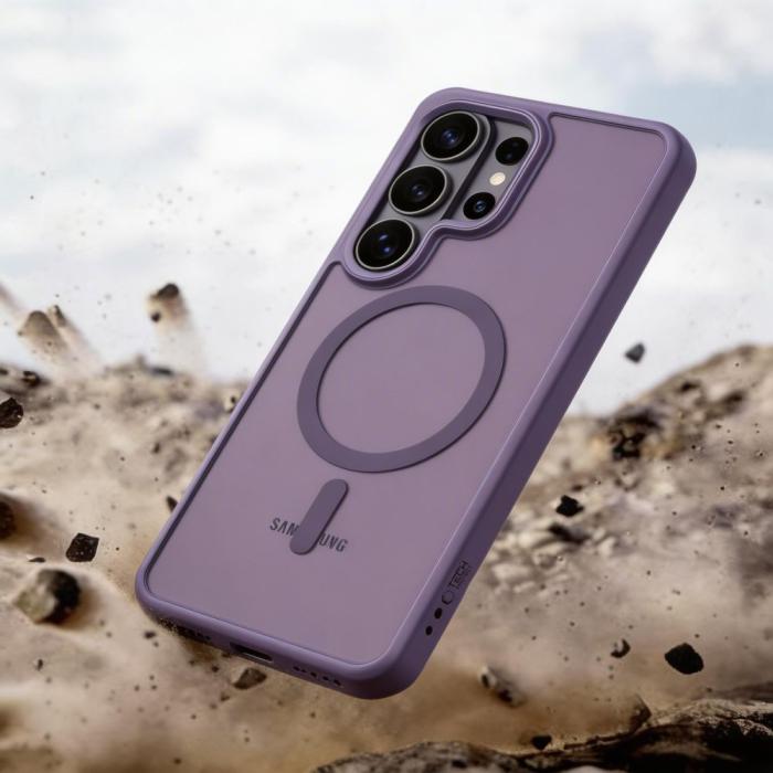 Bild 5, Tech-Protect Galaxy S26 Ultra Skal MagSafe MagMat Cobalt Violet