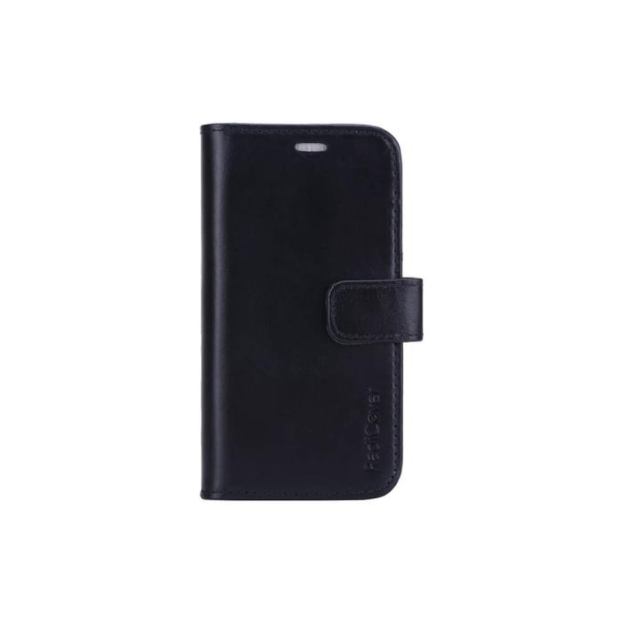 Bild 1, Radicover iPhone 12 Mini Mobilfodral 2in1 Äkta Läder Svart