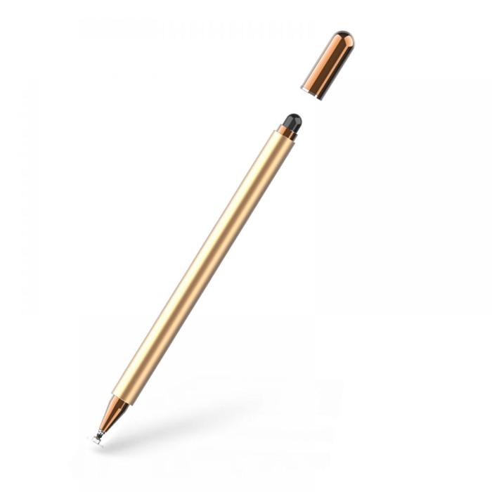 Bild 2, Tech-Protect Charm Stylus Touch Penna Champagne Guld