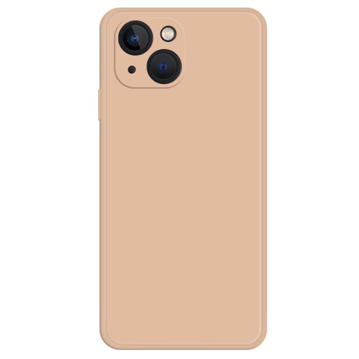 Bild 1, iPhone 15 Plus Skal Gummerad TPU Rosa
