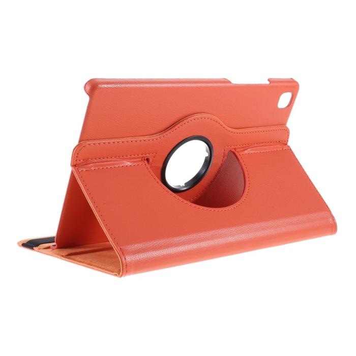 Bild 2, Samsung Galaxy Tab A7 10.4 Fodral 360° Rotation Orange