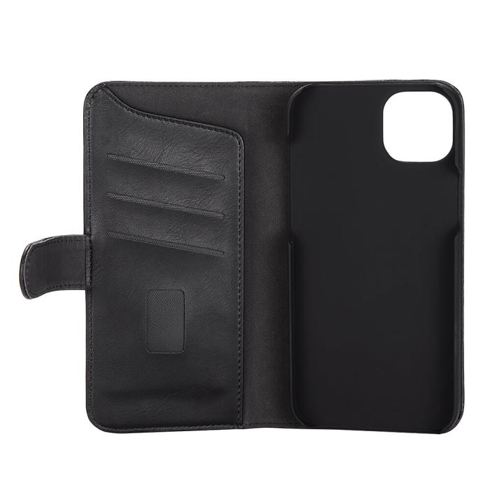 Bild 4, GEAR iPhone 14 Plus Fodral Läder Svart