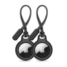 Tech-Protect Apple AirTag 2/1 2-PACK H&aring;llare Rough Chain Svart