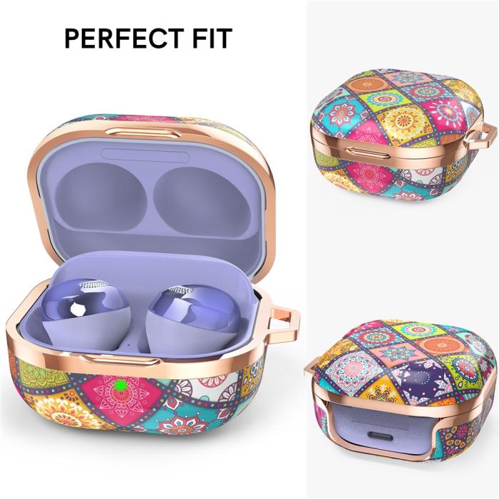 Bild 2, AHASTYLE Galaxy Buds 2/2 Pro/Pro/Live Skal Pattern Boho