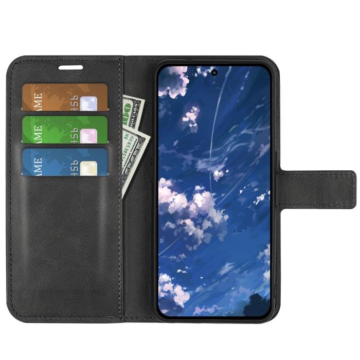 Bild 2, Motorola Moto G32 Fodral Läder Svart