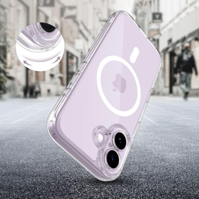 Bild 6, Tech-Protect iPhone 17 Skal MagSafe MagPeak Clear