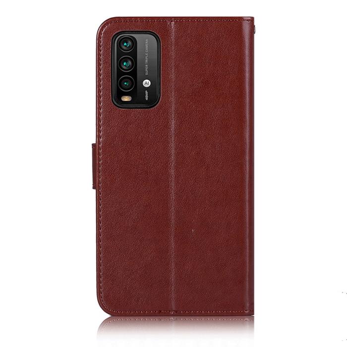 Bild 2, Xiaomi Redmi 9T - Dream Catcher Läder Fodral - Brun