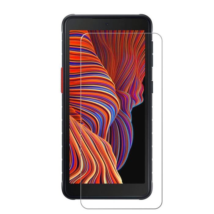 Bild 1, Samsung Galaxy Xcover 5 - Transparent Skärmskydd I Härdat Glas