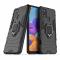 Samsung Galaxy A21s - Hybrid Armor Ring Skal - Svart