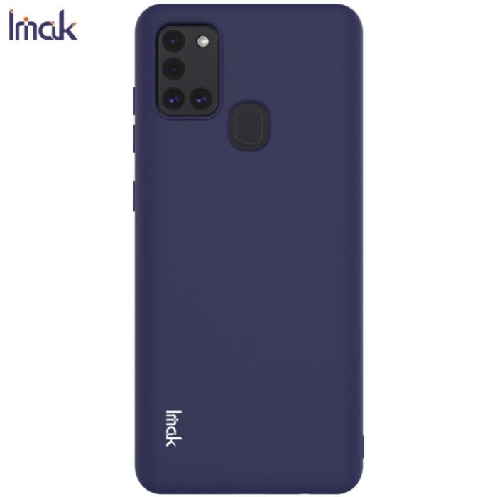 Bild 4, Samsung Galaxy A21s - IMAK Matt TPU Skal - Blå