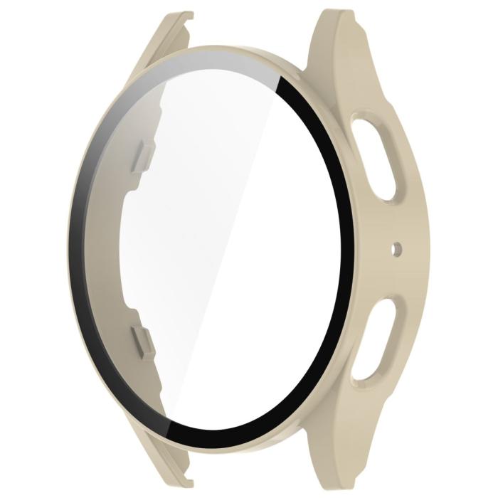 Bild 2, Galaxy Watch 7 40 mm Skal Med Skärmskydd Beige