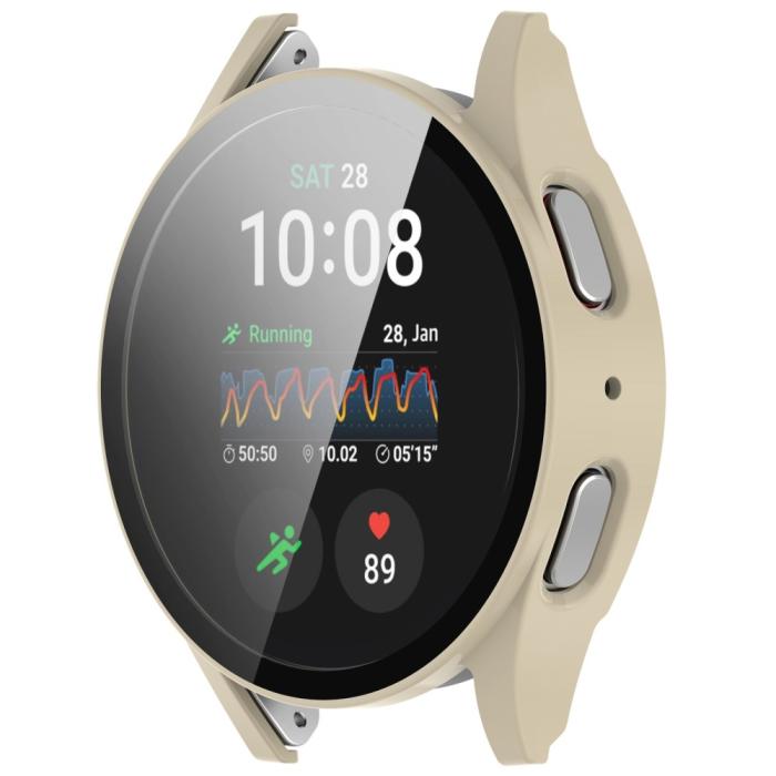 Bild 5, Galaxy Watch 7 40 mm Skal Med Skärmskydd Beige