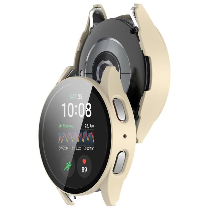 Bild 6, Galaxy Watch 7 40 mm Skal Med Skärmskydd Beige