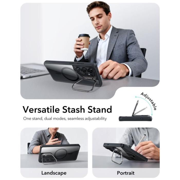 Bild 3, ESR Samsung Galaxy S26 Ultra Skal MagSafe Classic Hybrid Kickstand