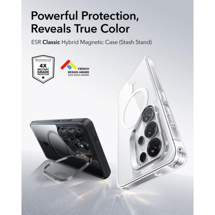 Bild 4, ESR Samsung Galaxy S26 Ultra Skal MagSafe Classic Hybrid Kickstand