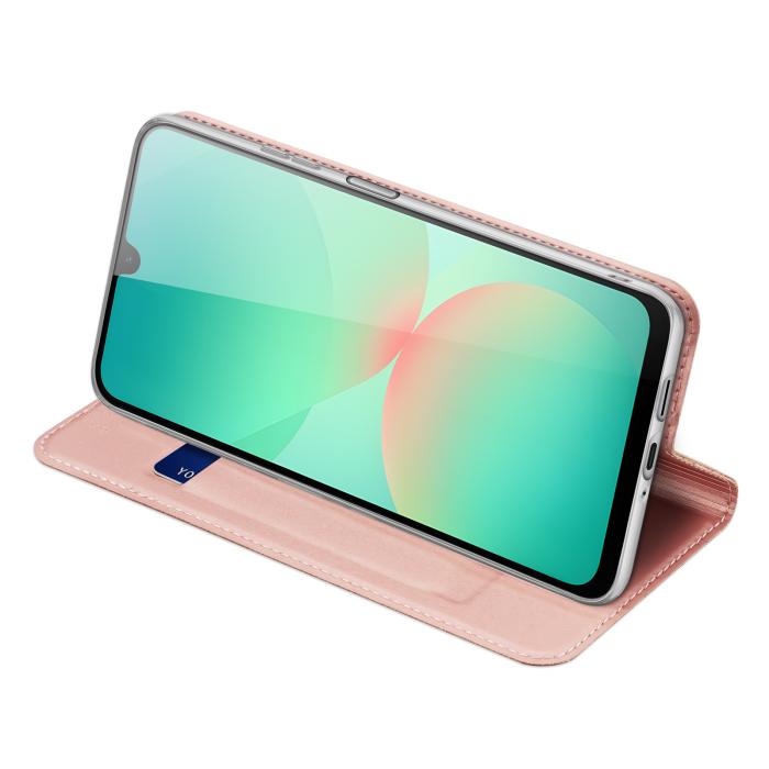 Bild 4, DUX DUCIS Samsung Galaxy A27 5G Fodral Skin Pro Läder Roséguld