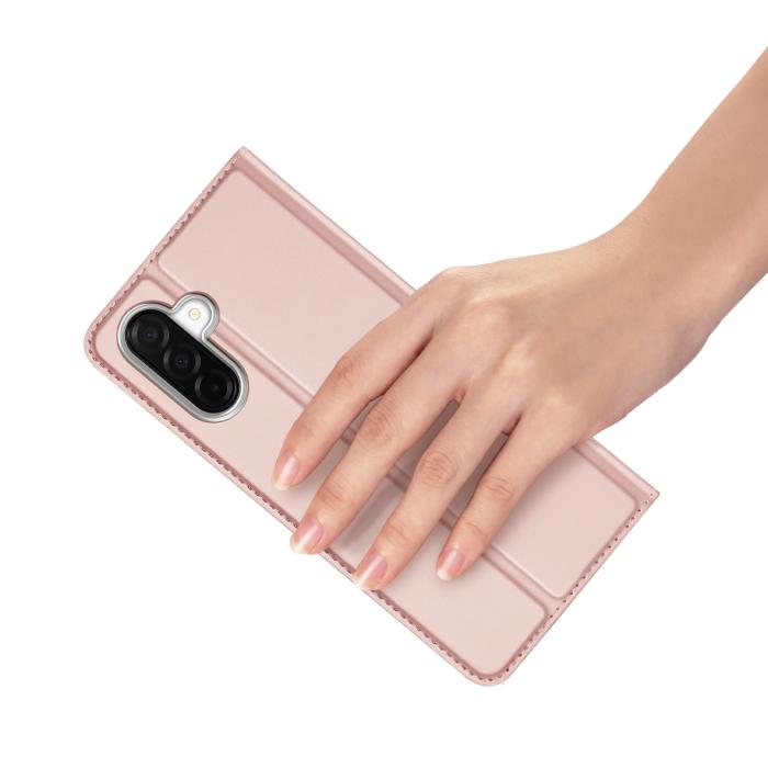 Bild 5, DUX DUCIS Samsung Galaxy A27 5G Fodral Skin Pro Läder Roséguld