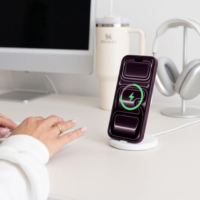 Bild 6, T-P iPhone 18 Pro Max/17 Pro Max Skal MagSafe Burgundy