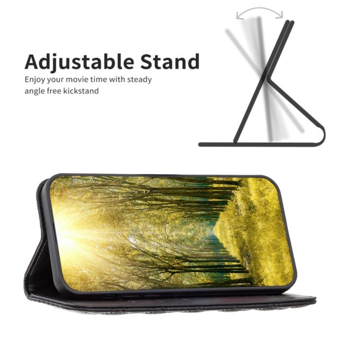 Bild 2, iPhone 16 Pro Max Fodral Diamond Flip Svart