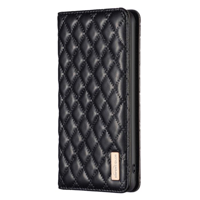 Bild 5, iPhone 16 Pro Max Fodral Diamond Flip Svart