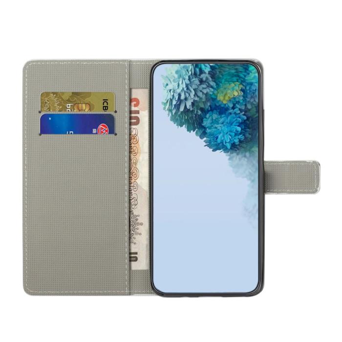 Bild 2, Samsung Galaxy A35 5G Fodral Med Tryck Små Ugglor