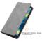 Nokia XR20 Fodral Skin Touch Flip Läder Grå