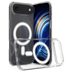 iPhone Air Transparent MagSafe Skal &ndash; Robust & Klar