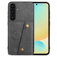 Galaxy A56 5G/A36 5G Skal L&auml;der Med Kortfack Och Magnet