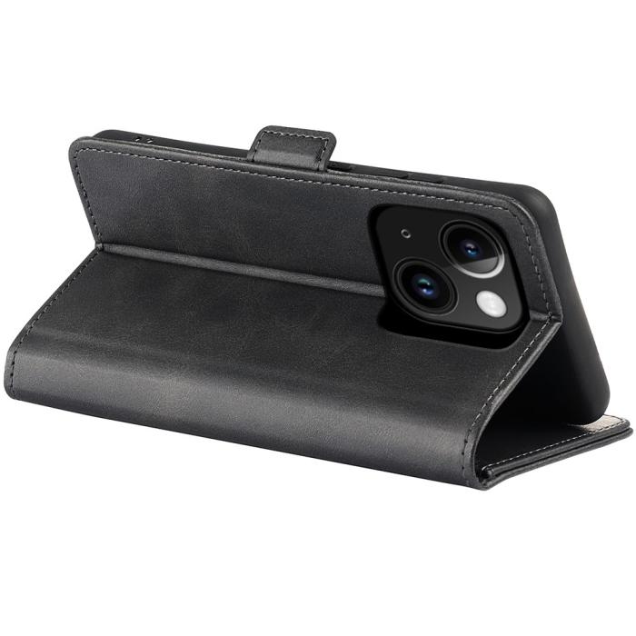 Bild 4, iPhone 15 Fodral Med Magnetisk Stängning Svart