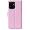 Xiaomi Redmi Note 12 4G Fodral Litchi Läder Ljus Rosa