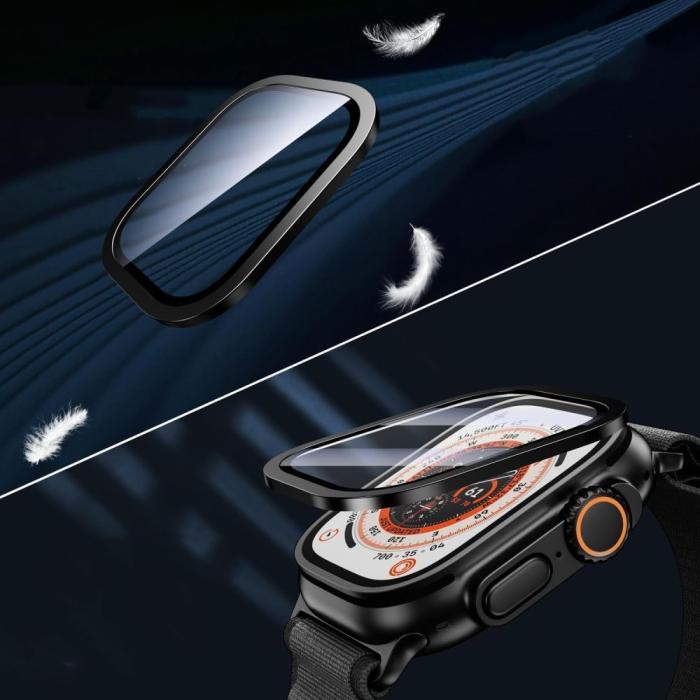 Bild 3, Tech-Protect Apple Watch 1 / 2 49 mm 2-PACK Skärmskydd Titanium