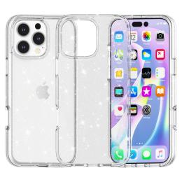 iPhone 16 Pro Skal Glitter Transparent