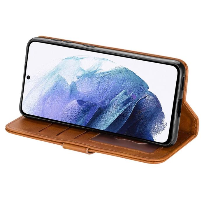 Bild 3, Samsung Galaxy S23 Plus Fodral Multifunktionell Brun