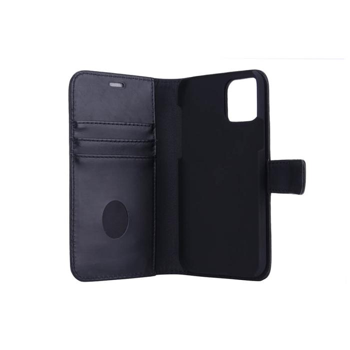 Bild 3, Radicover iPhone 12/12 Pro Mobilfodral 2in1 Äkta Läder Svart
