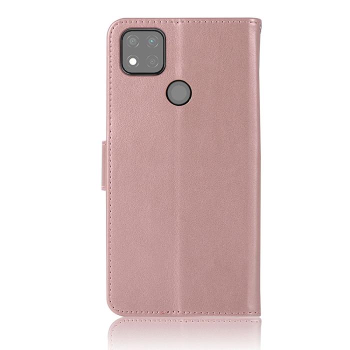 Bild 3, Xiaomi Redmi 9C Fodral Owl Dream Catcher Roséguld