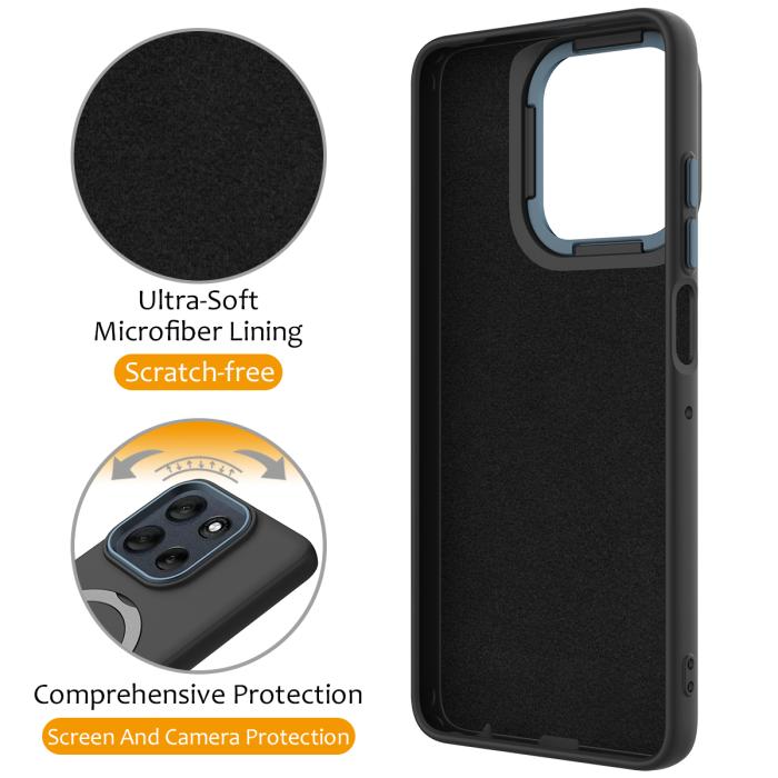 Bild 3, Motorola Moto G86 Power Skal MagSafe Kickstand Hybrid Svart