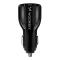 Wozinsky Universal 2x USB 3.1A Billaddare Svart