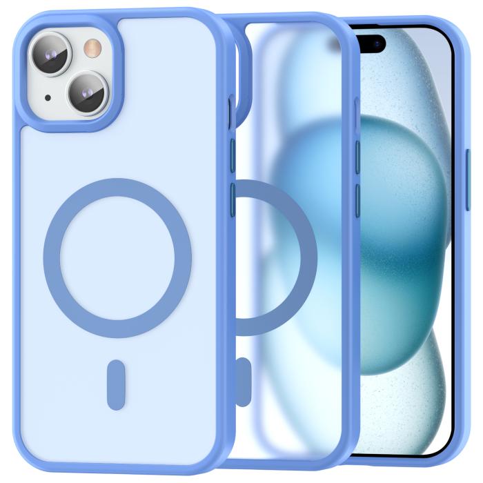 Bild 1, ColorPop iPhone 15 Plus/14 Plus Skal CH MagSafe Matt Ljus Lila