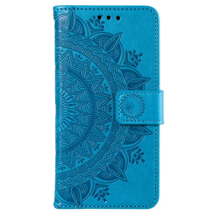 Bild 5, Sony Xperia 10 VI Mandala Läder Fodral Blå