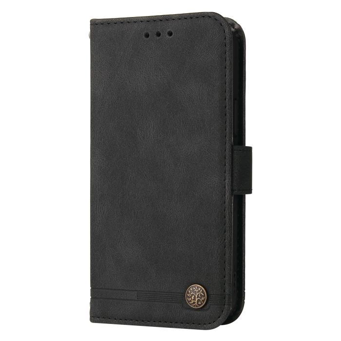 Bild 4, Motorola Edge 70 Fodral Skin Touch Läder Svart