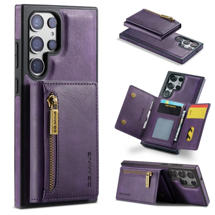 Bild 1, DG.MING Galaxy S24 Skal 2in1 Magnetisk Avtagbart RFID Kortfack