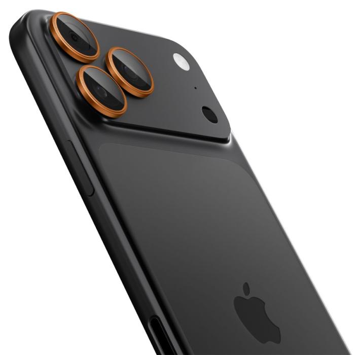 Bild 3, Spigen iPhone 17 Pro/Pro Max/16 Pro/Pro Max 2-PACK Linsskydd GLAS.tR 
