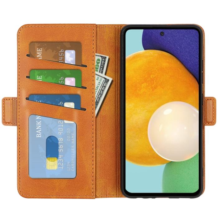 Bild 4, Samsung Galaxy A13 4G Fodral Magnetisk Stängning Brun