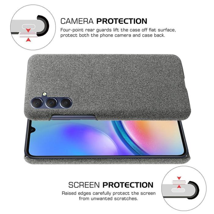 Bild 5, Samsung Galaxy A05s 4G Skal Nylonbelagt Grå