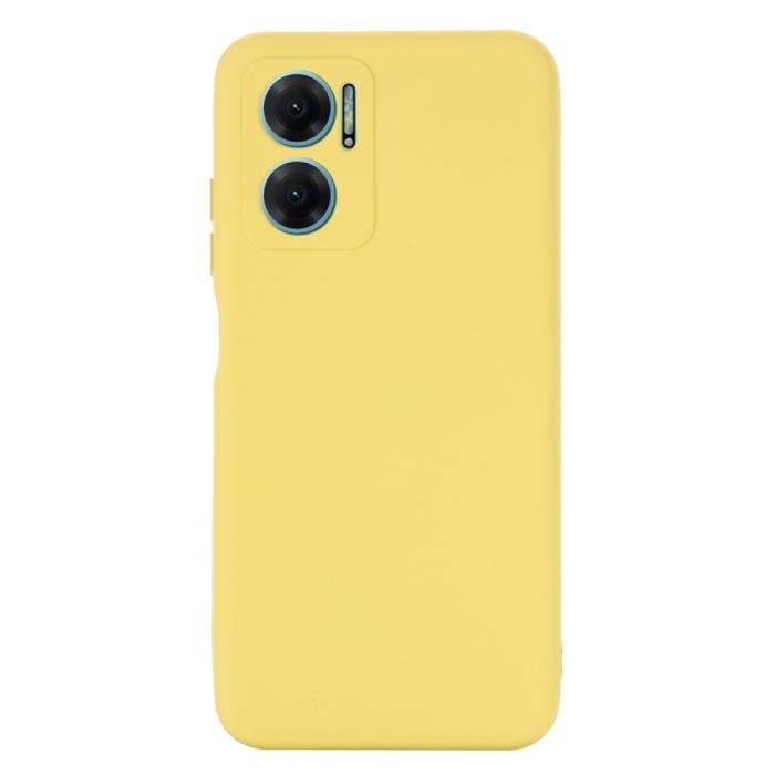 Bild 3, Xiaomi Redmi 10 5G Skal Liquid Silikon Gul