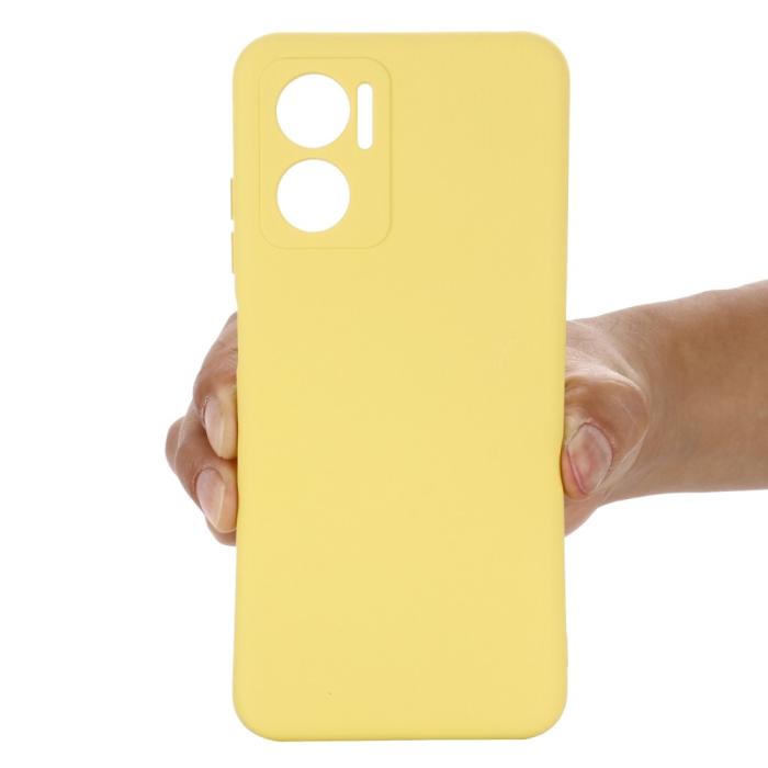 Bild 5, Xiaomi Redmi 10 5G Skal Liquid Silikon Gul