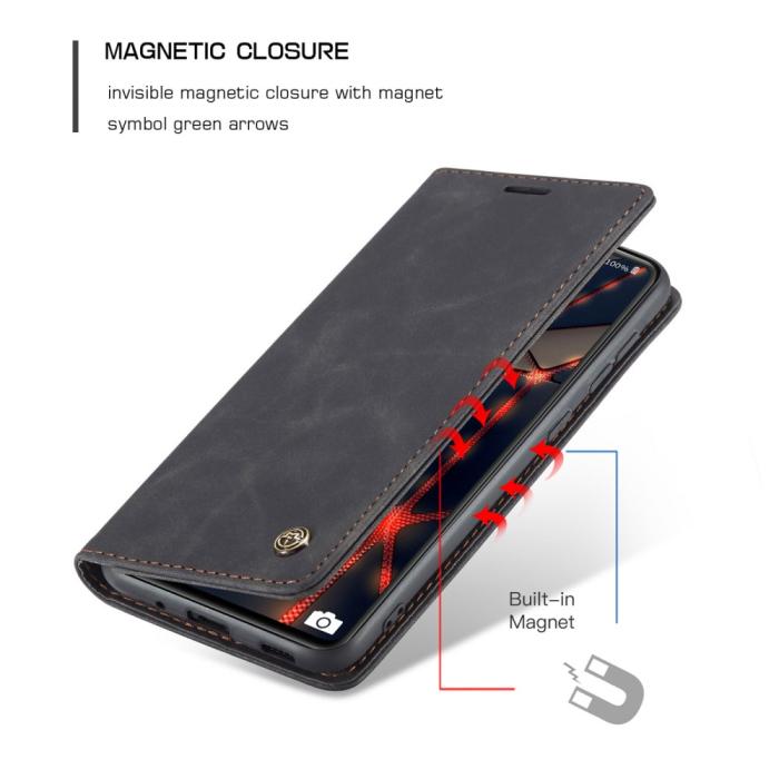 Bild 2, Samsung Galaxy S20 FE - CASEME Retro Fodral - Svart