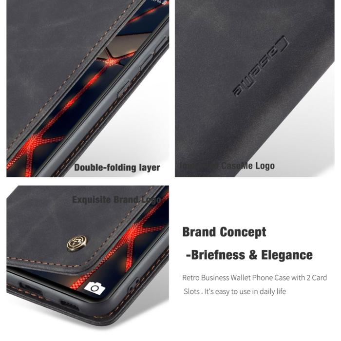 Bild 3, Samsung Galaxy S20 FE - CASEME Retro Fodral - Svart
