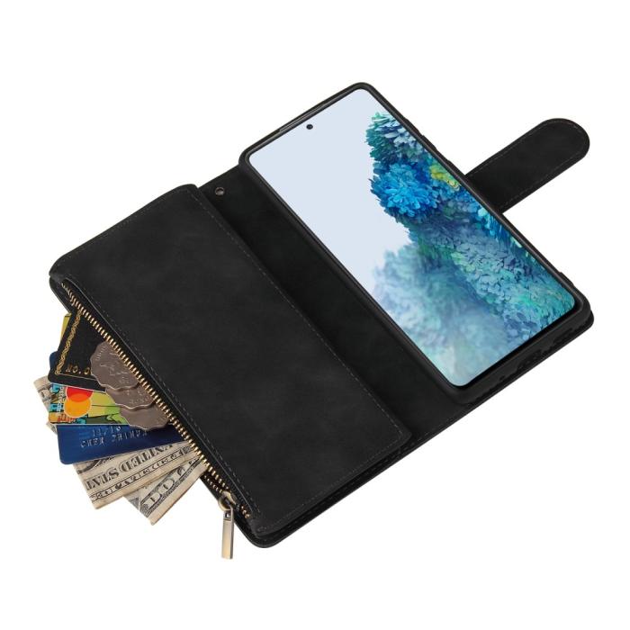 Bild 4, Samsung Galaxy S20 FE - Multifunktionellt Plånboksfodral - Svart