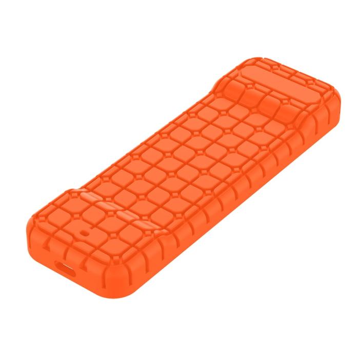 Bild 5, Apple TV 4K Shockproof Silikonskal - Orange